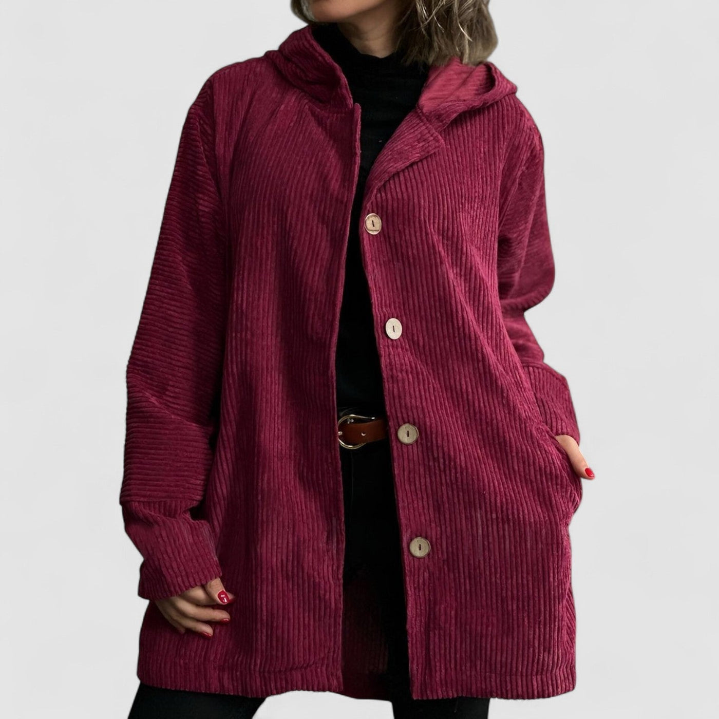 Avery’s | Cozy Hooded Jacket