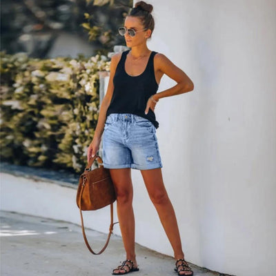 Lara’s | High-Waist Summer Shorts
