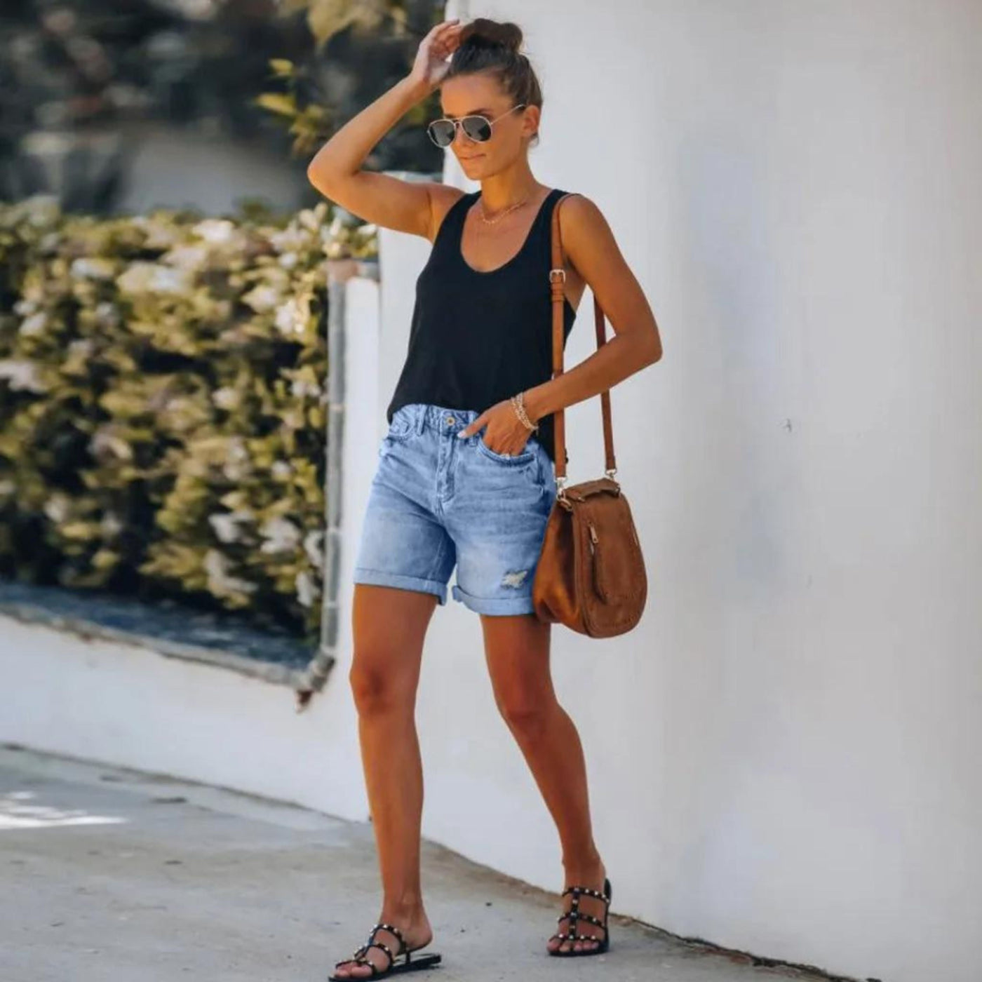 Lara’s | High-Waist Summer Shorts