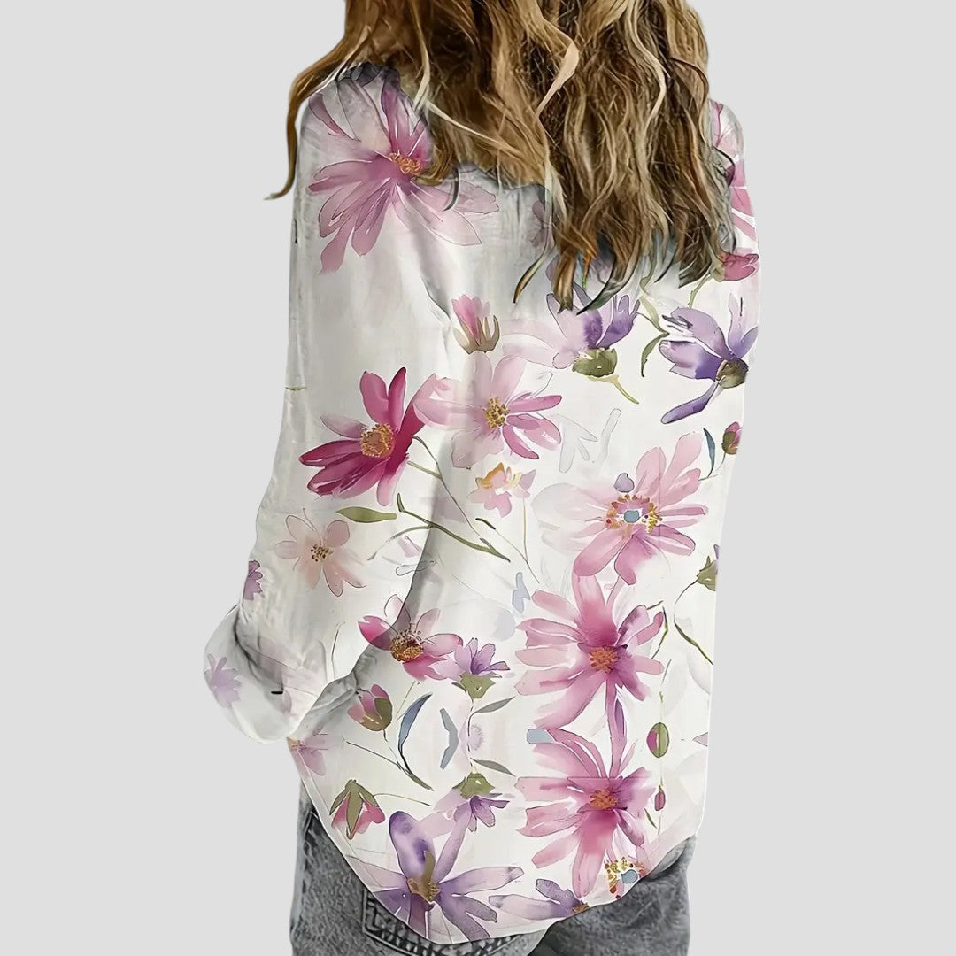Aya| Bloom Summer Blouse